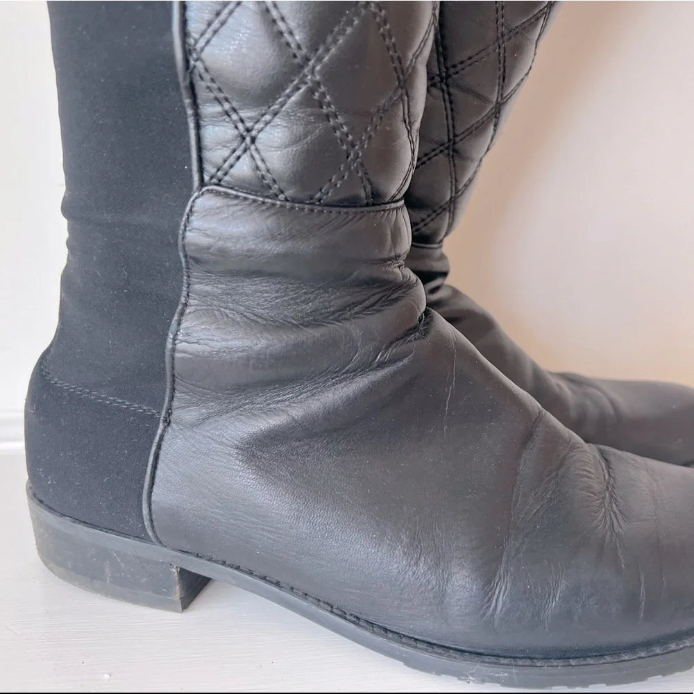 Stuart Weitzman Leather Boots - Picture 2 of 7